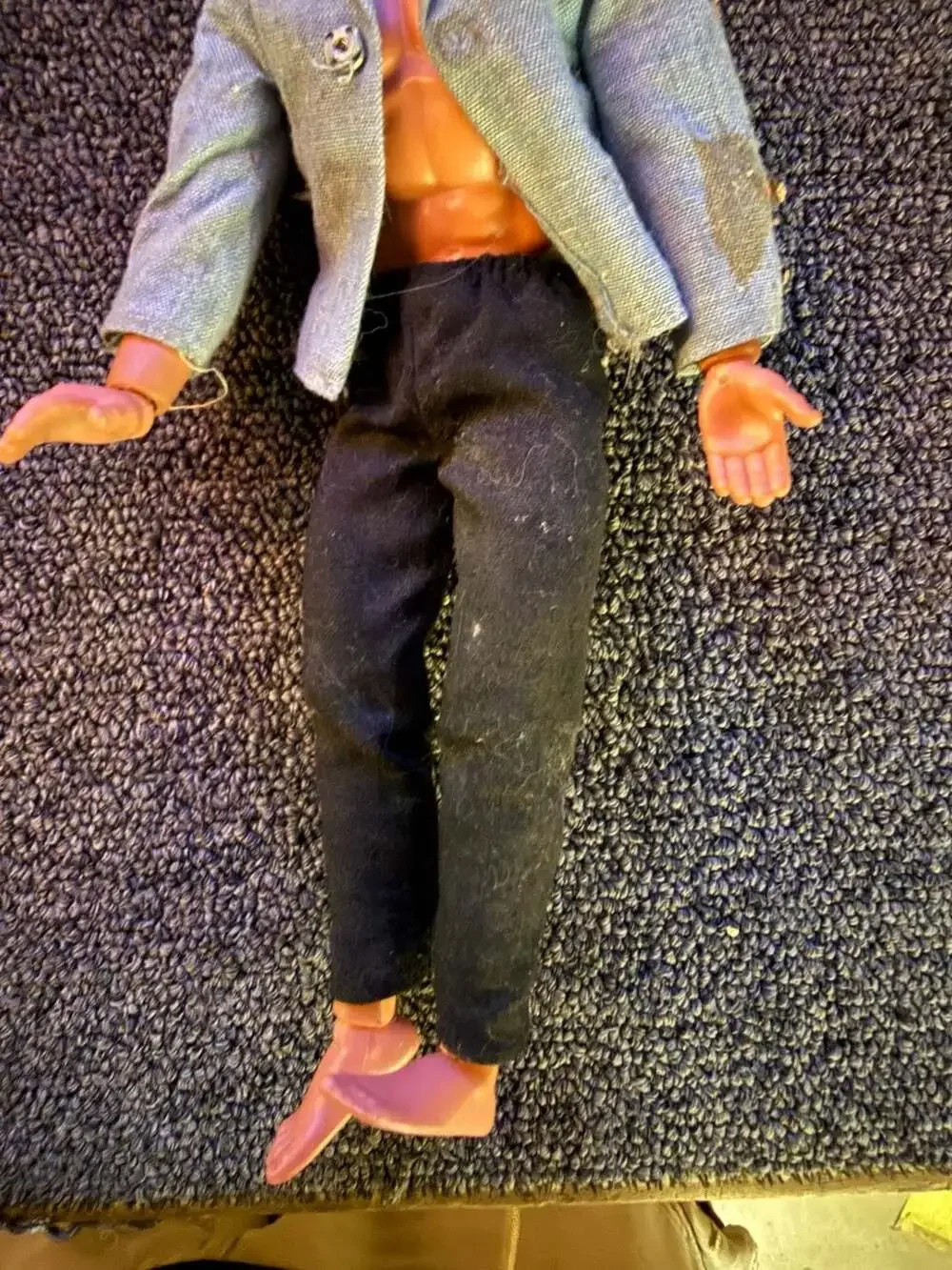 Mattel scuffs long left